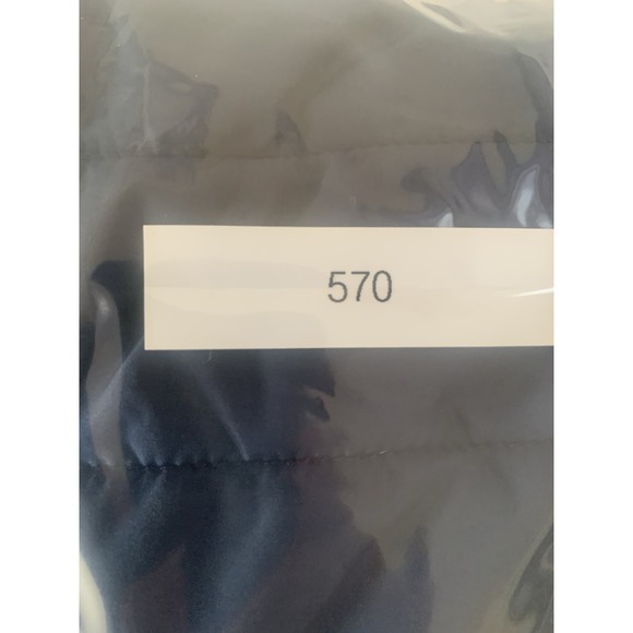 Chaps Mens Navy Blue Puffer Vest Size Small Reg Sleeveless Top Vest W/pockets - Picture 9 of 9